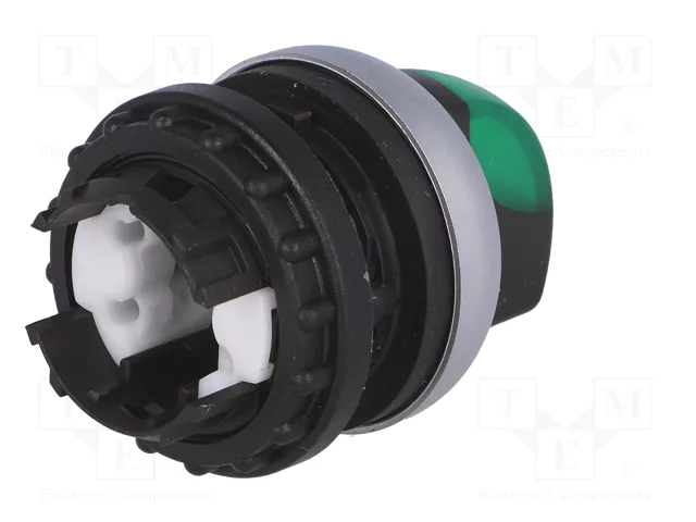 Eaton M22-WRLK-G Pulsador Luminoso de 2 Posiciones Verde con Enclavamiento Eaton M22-WRLK-G Pulsador Luminoso de 2 Posiciones Verde con Enclavamiento