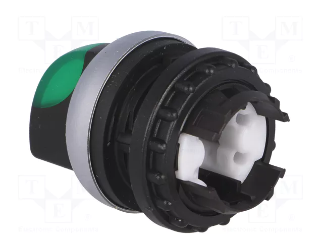 Eaton M22-WRLK-G Pulsador Luminoso de 2 Posiciones Verde con Enclavamiento Eaton M22-WRLK-G Pulsador Luminoso de 2 Posiciones Verde con Enclavamiento
