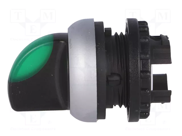 Eaton M22-WRLK-G Pulsador Luminoso de 2 Posiciones Verde con Enclavamiento Eaton M22-WRLK-G Pulsador Luminoso de 2 Posiciones Verde con Enclavamiento
