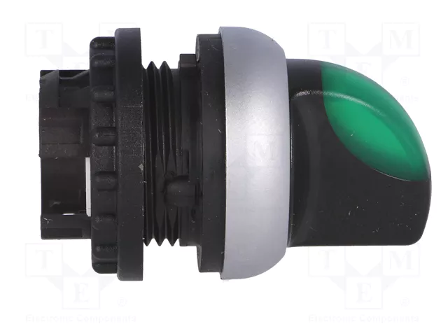 Eaton M22-WRLK-G Pulsador Luminoso de 2 Posiciones Verde con Enclavamiento Eaton M22-WRLK-G Pulsador Luminoso de 2 Posiciones Verde con Enclavamiento