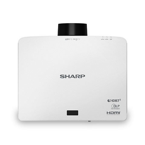 Sharp P721Q Proyector Laser 4K UHD 7200 Lumenes ANSI DLP 16:9 3840x2160 3.000.000:1 Zoom Motorizado HDCP 3D Ethernet Blanco