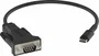 Vision TC-USBCSER/BL Adaptador USB-C a Serial RS232 para PC y Mac - 480 Mbps, 5V