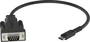 Vision TC-USBCSER/BL Adaptador USB-C a Serial RS232 para PC y Mac - 480 Mbps, 5V