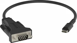 Vision TC-USBCSER/BL Adaptador USB-C a Serial RS232 para PC y Mac - 480 Mbps, 5V