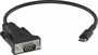 Vision TC-USBCSER/BL Adaptador USB-C a Serial RS232 para PC y Mac - 480 Mbps, 5V