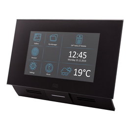 2N Indoor Touch 2.0 - Estación interior con pantalla táctil de 7 pulgadas en color negro, compatible con 2N Indoor Talk - Mostrar