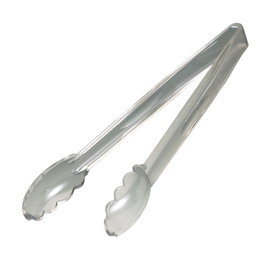 CAMBRO - 12TGS-135 - Pinza festoneada - 30,5 cm de largo - Policarbonato Transparente - Venta 1 unidad.
