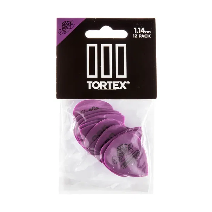 Dunlop Púas Tortex Tiii 1,14 mm (pack de 12) Dunlop Púas Tortex Tiii 1,14 mm (pack de 12)