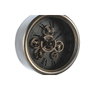DKD Home Decor Reloj de Sobremesa de Hierro y Cristal Dorado 21x21x51,5 cm