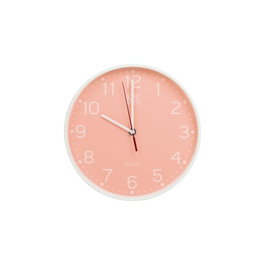 OXFORD Reloj de Pared Oxford Calm Naranja Analógico 25 cm Ø