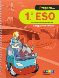 TEXT EDUCACIO, Quadern Prepara Lengua Castellana 1R ESO - VV.AA.