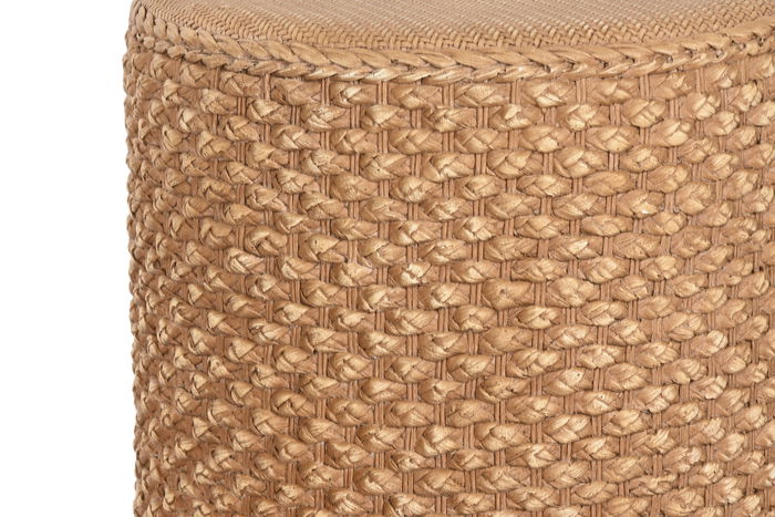 DKD Home Decor Mesita Auxiliar Balines Marron Claro 36.5 x 44 x 36.5 cm