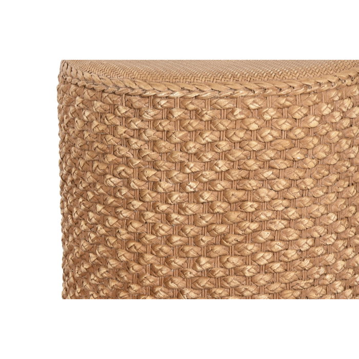 DKD Home Decor Mesita Auxiliar Magnesia Marrón Claro