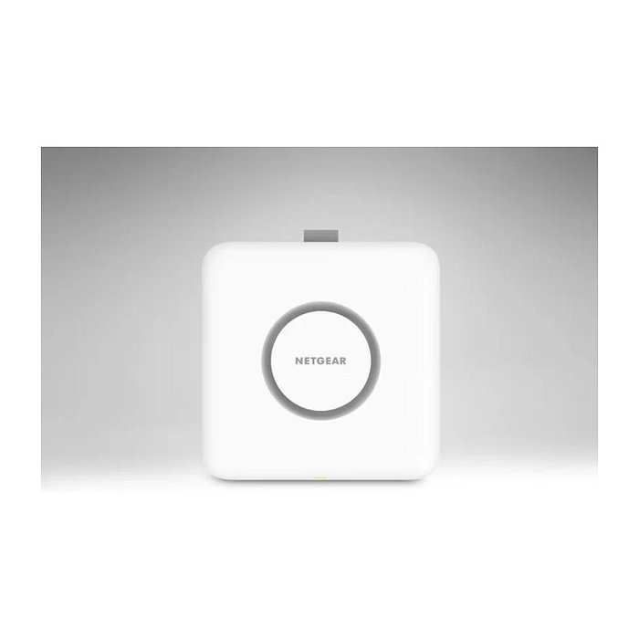 NETGEAR WBE710 Access Point Tri-Band Wi-Fi 7 (2.4/5/6 GHz) 9400 Mbps, PoE, 2.5G Ethernet, para Montaje en Pared o Techo, Blanco