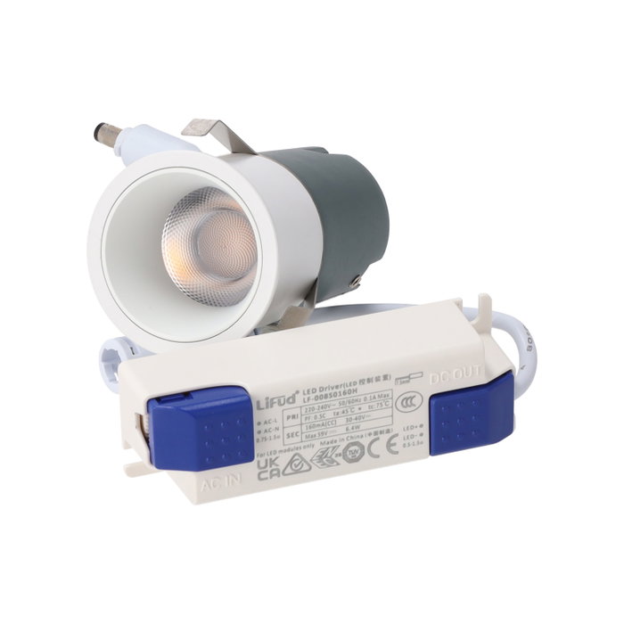 JW Foco Downlight Spot LED 7W 700Lm 2700K Circular PRO SMD3030 JW Foco Downlight Spot LED 7W 700Lm 2700K Circular PRO SMD3030