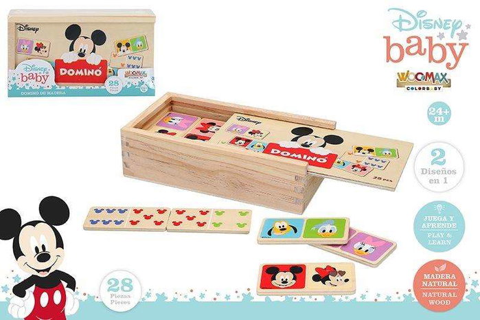 WOOMAX Domino Baby Disney de madera