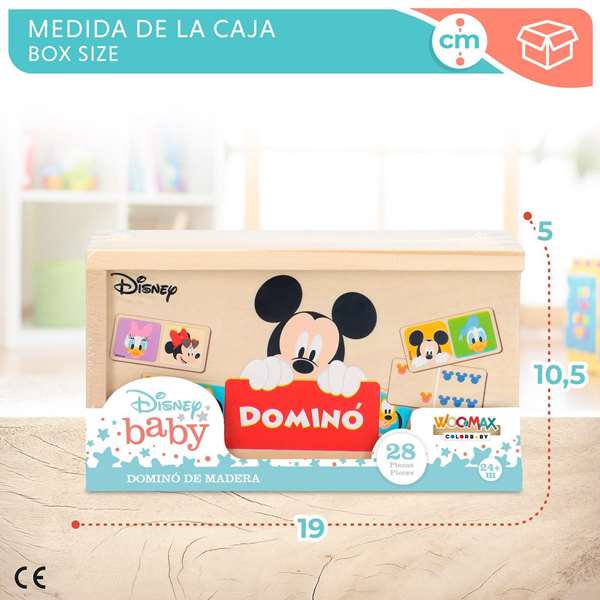 WOOMAX Domino Baby Disney de madera