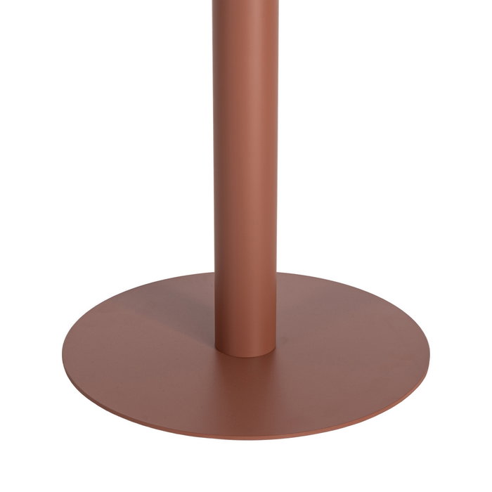 Mesa Terracota Metal Salón 70 X 70 X 73 cm