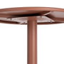 Mesa Terracota Metal Salón 70 X 70 X 73 cm