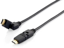 Equip Cable HDMI 2m con Conectores Pivotantes 180º 4K/60Hz