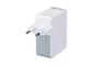 Ednet Adaptador de corriente universal con 4 puertos USB, Blanco, 31809