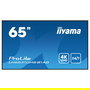 iiyama 65" 4K UHD IPS 3840x2160 25% Haze Monitor para Uso Profesional 24/7 Landscape y Portrait con Media Player USB