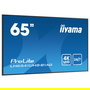 iiyama 65" 4K UHD IPS 3840x2160 25% Haze Monitor para Uso Profesional 24/7 Landscape y Portrait con Media Player USB