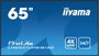 iiyama ProLite LH6541UHS-B1AG 65 pulg. 4K UHD Monitor Videowall
