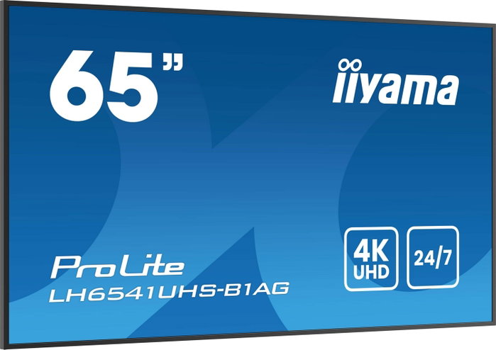 iiyama ProLite LH6541UHS-B1AG 65 pulg. 4K UHD Monitor Videowall iiyama ProLite LH6541UHS-B1AG 65 pulg. 4K UHD Monitor Videowall