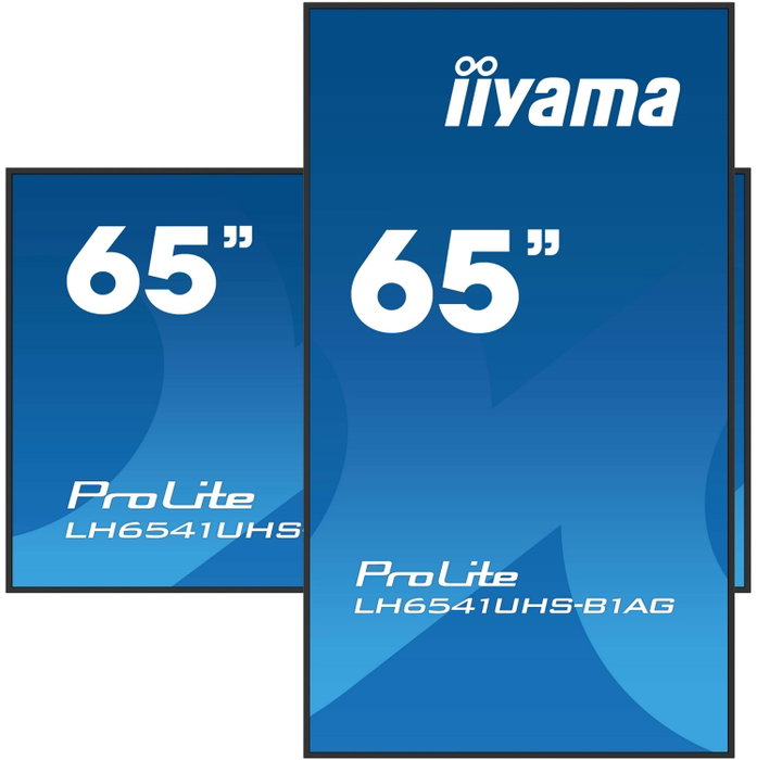 iiyama ProLite LH6541UHS-B1AG 65 pulg. 4K UHD Monitor Videowall iiyama ProLite LH6541UHS-B1AG 65 pulg. 4K UHD Monitor Videowall