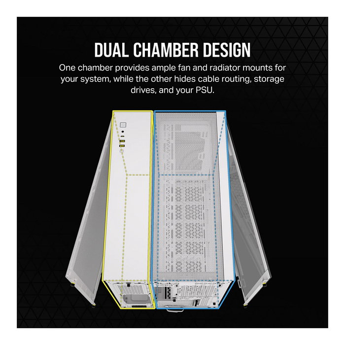 Corsair 2500D AIRFLOW Blanca Micro ATX Corsair 2500D AIRFLOW Blanca Micro ATX