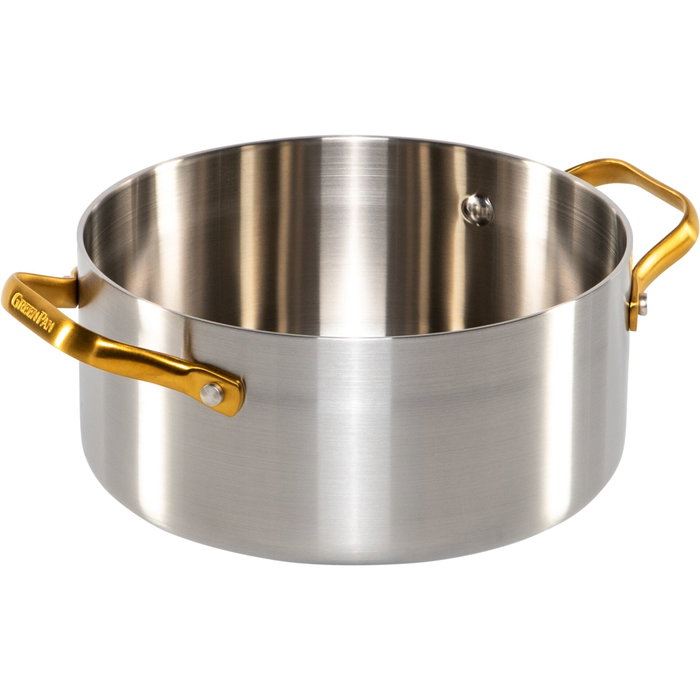 GreenPan Padova Reserve Set de ollas de 3 piezas en acero inoxidable GreenPan Padova Reserve Set de ollas de 3 piezas en acero inoxidable