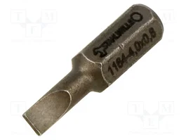 STAHLWILLE Punta de destornillador de ranura 0,8x4mm 1/4 pulgada