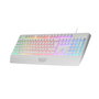 Mars Gaming Teclado Mk124 Blanco Switch H-Mecánico FRGB Rainbow USB Teclado Gamer Completo Compatible con Windows, Mac, PS5, Xbox Series, Switch