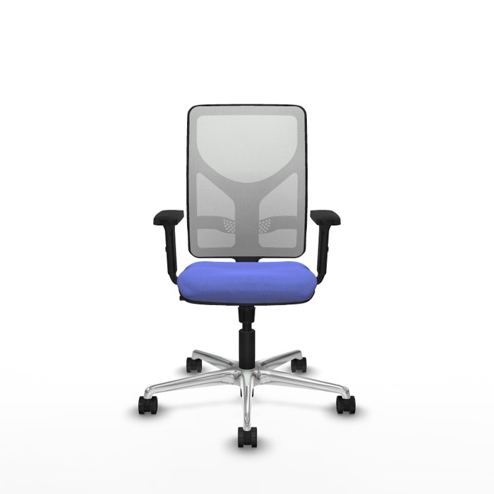 PIQUERAS Y CRESPO Silla de oficina Motilla con mecanismo Sincro, Azul claro y Blanco PIQUERAS Y CRESPO Silla de oficina Motilla con mecanismo Sincro, Azul claro y Blanco