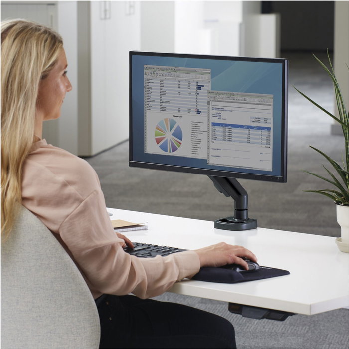 Fellowes Brazo para monitor EPPA Single negro