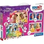 Clementoni CLE8005125182978 Edukit Princesas Disney Caja de aprendizaje 4 en 1: 2 rompecabezas, 1 nota, 1 juego de 6 cubos - Made in Italy