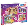 Clementoni Edukit 4 en 1 Princesas Disney