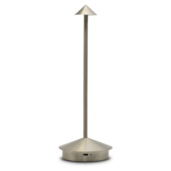 Realpower LED-Slim Light SL-30, Lámpara LED Portátil Recargable de Aluminio Plateado, Regulable con Batería 2600 mAh Realpower LED-Slim Light SL-30, Lámpara LED Portátil Recargable de Aluminio Plateado, Regulable con Batería 2600 mAh