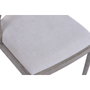 DKD Home Decor Silla de Fresno y Poliéster 50x62x81,5 cm