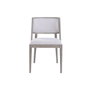 DKD Home Decor Silla de Fresno y Poliéster 50x62x81,5 cm