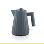 Alessi MDL06/1 Hervidor Eléctrico Pequeño Gris 1 Litro Plissé