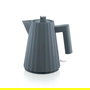 Alessi MDL06/1 Hervidor Eléctrico Pequeño Gris 1 Litro Plissé