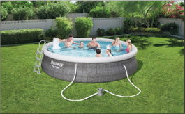 Piscina Redonda Fast Set con Depuradora 457x107 cm
