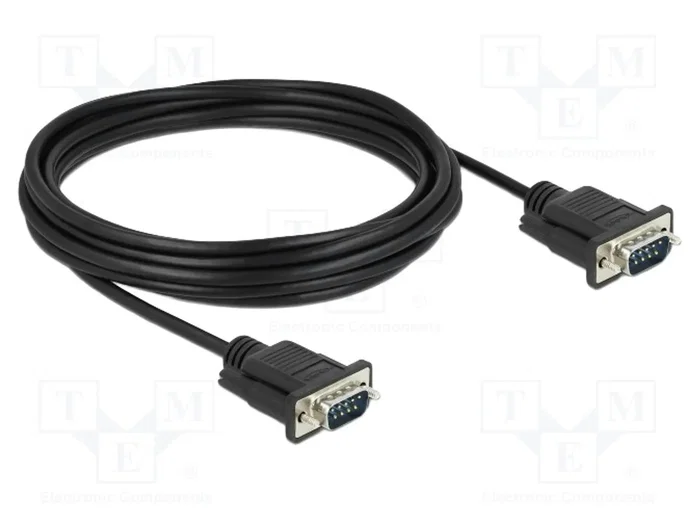 DeLOCK Cable serie RS-232 D-Sub 9 macho a macho 5 m DeLOCK Cable serie RS-232 D-Sub 9 macho a macho 5 m
