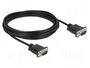 DeLOCK Cable serie RS-232 D-Sub 9 macho a macho 5 m