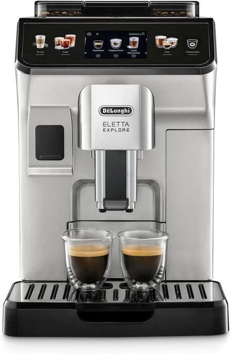 De'Longhi Eletta Explore ECAM450.55.S Negro y Plata