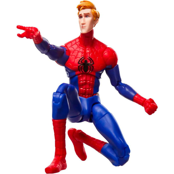 Hasbro Figura Spider-Man Peter Parker Across The Spider-Verse Marvel 15cm Articulada con Accesorios