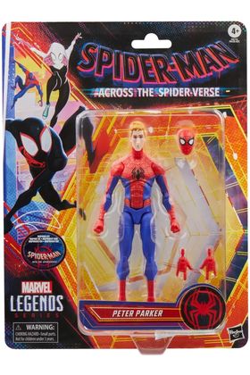 Hasbro Figura Peter Parker Across The Spider-Verse Spider-Man Marvel Legends Series 15cm