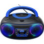 Denver TDB-212BU Boombox con DAB+, Bluetooth y CD, Azul